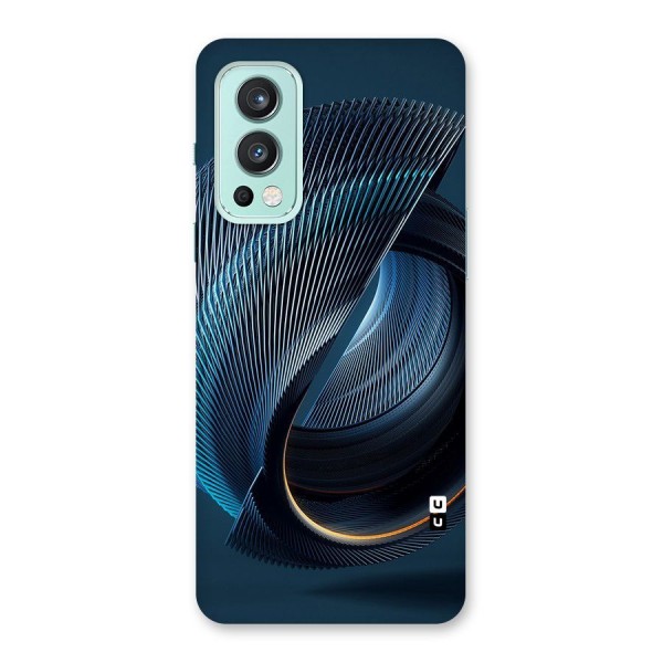 Digital Circle Pattern Back Case for OnePlus Nord 2 5G