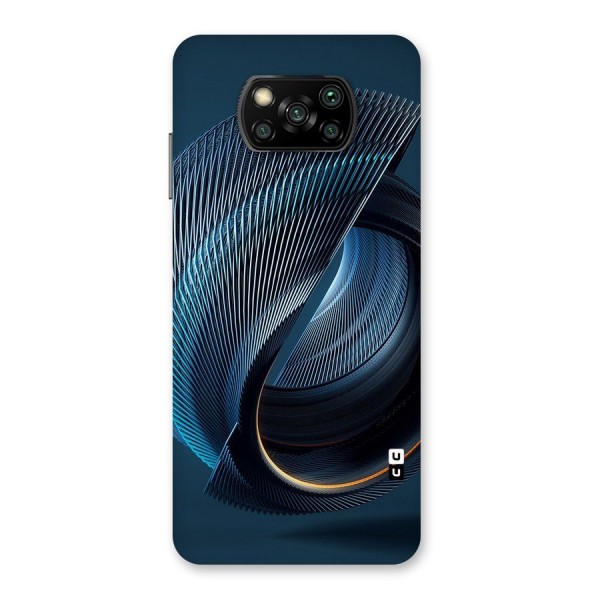 Digital Circle Pattern Back Case for Poco X3