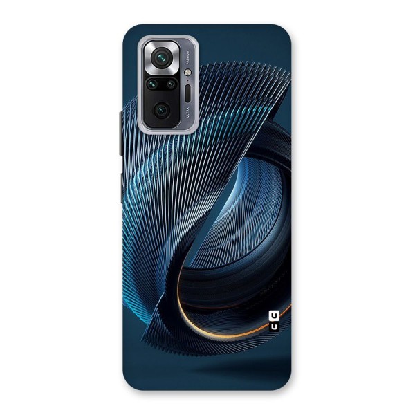 Digital Circle Pattern Back Case for Redmi Note 10 Pro Max