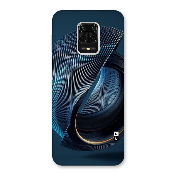Digital Circle Pattern Back Case for Redmi Note 9 Pro Max