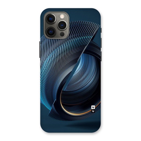 Digital Circle Pattern Back Case for iPhone 12 Pro Max