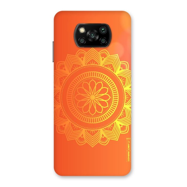 Diwali Rangoli Back Case for Poco X3