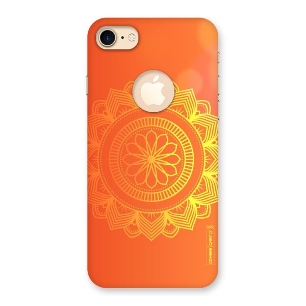 Diwali Rangoli Back Case for iPhone 7 Logo Cut