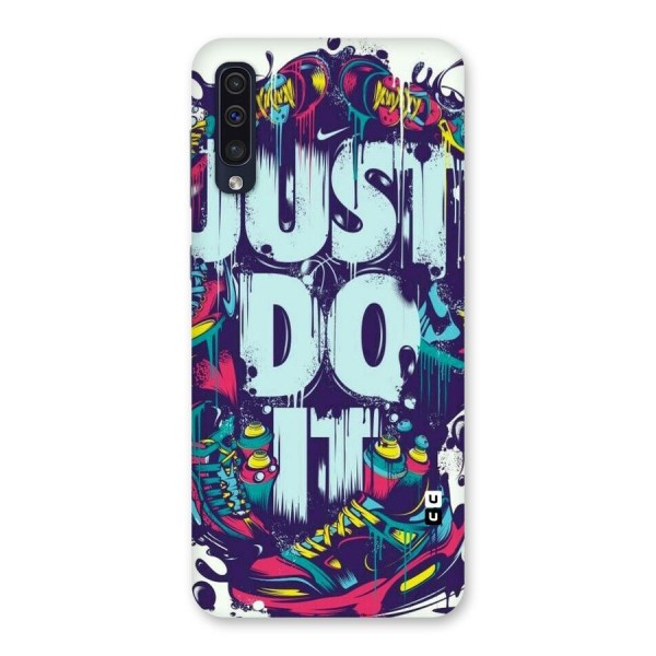 Do It Abstract Back Case for Galaxy A50
