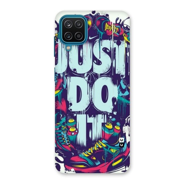 Do It Abstract Back Case for Galaxy F12