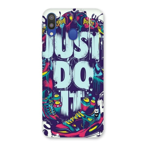 Do It Abstract Back Case for Galaxy M20