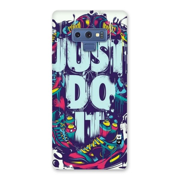 Do It Abstract Back Case for Galaxy Note 9