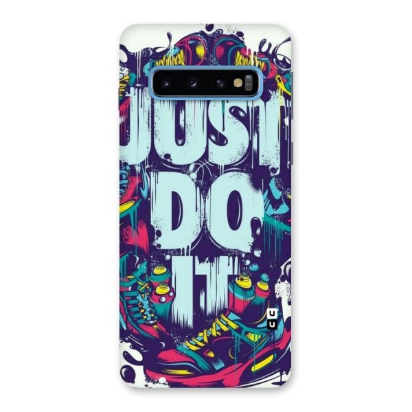 Do It Abstract Back Case for Galaxy S10