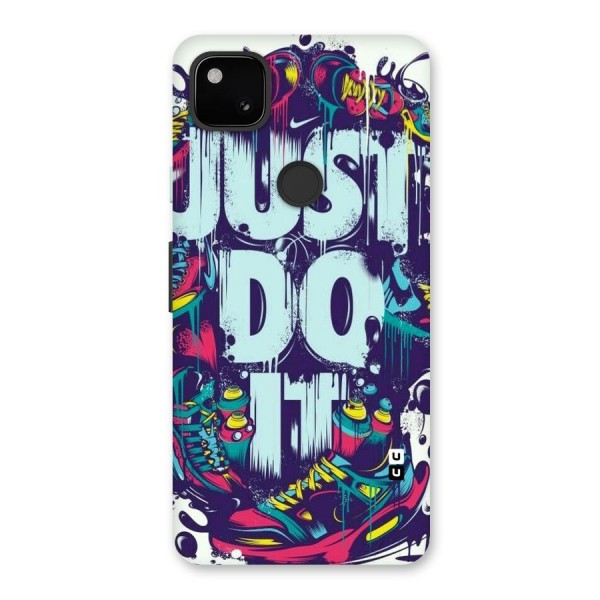 Do It Abstract Back Case for Google Pixel 4a
