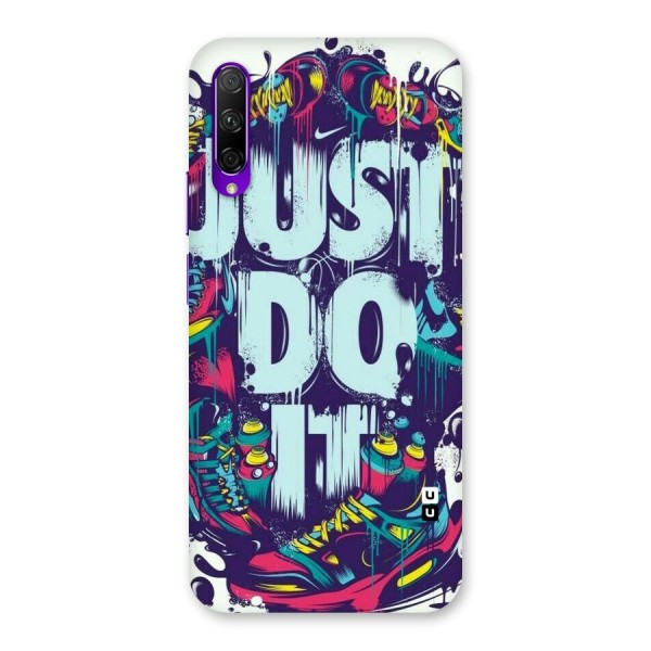 Do It Abstract Back Case for Honor 9X Pro