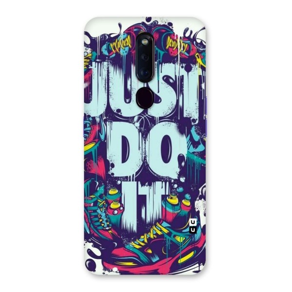 Do It Abstract Back Case for Oppo F11 Pro