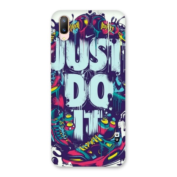 Do It Abstract Back Case for Vivo V11 Pro