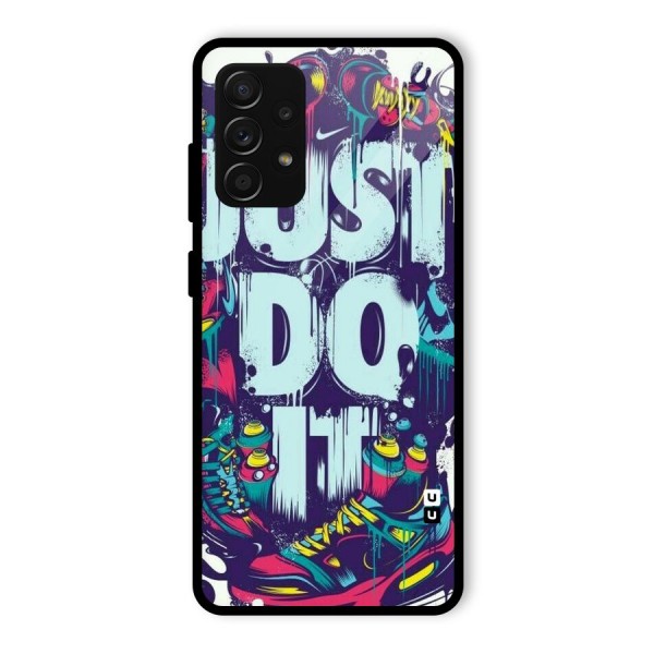 Do It Abstract Glass Back Case for Galaxy A53 5G