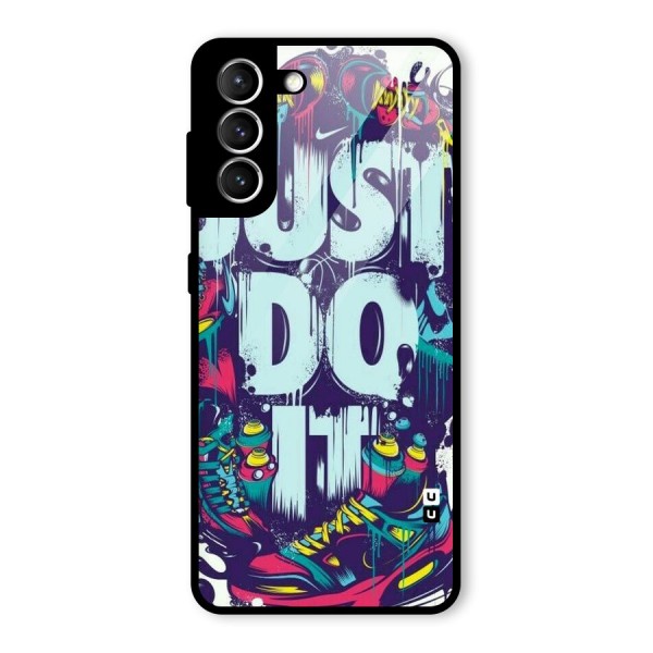 Do It Abstract Glass Back Case for Galaxy S21 5G