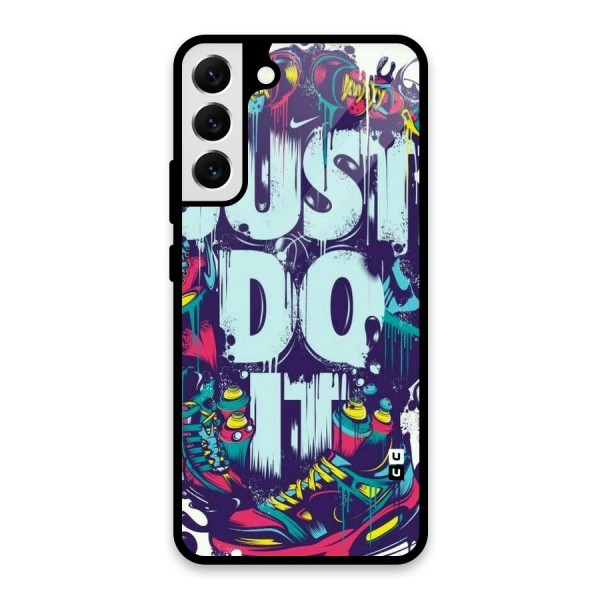 Do It Abstract Glass Back Case for Galaxy S22 Plus 5G