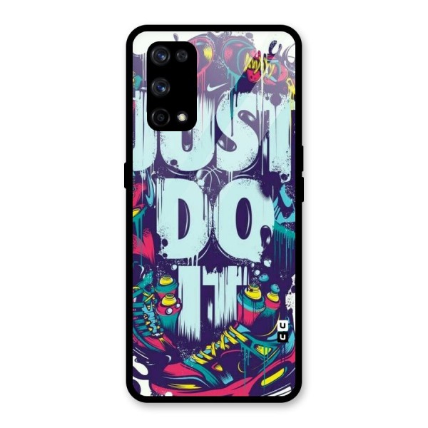 Do It Abstract Glass Back Case for Realme X7 Pro