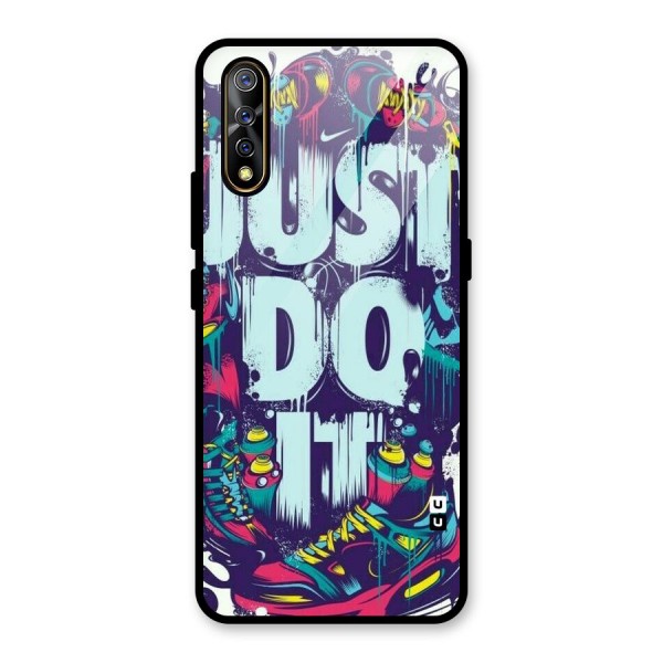 Do It Abstract Glass Back Case for Vivo Z1x