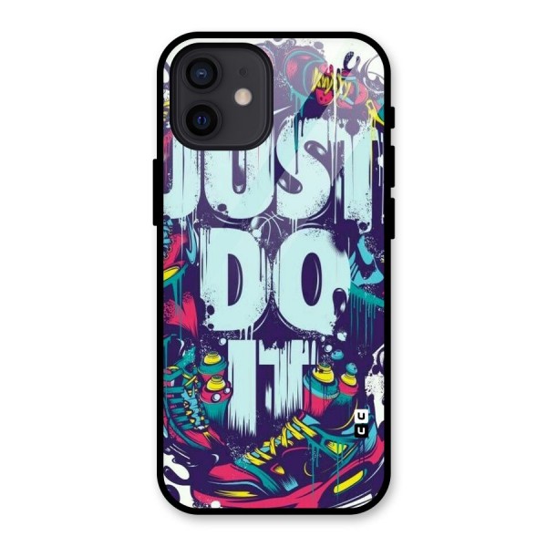 Do It Abstract Glass Back Case for iPhone 12