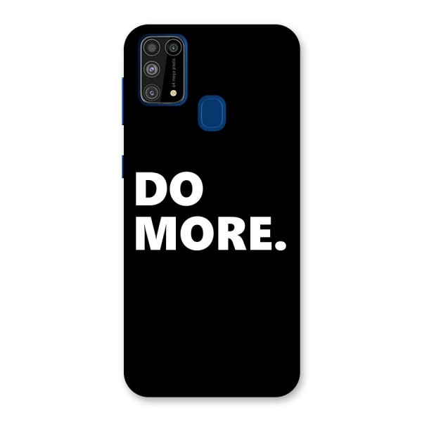 Do More Back Case for Galaxy M31