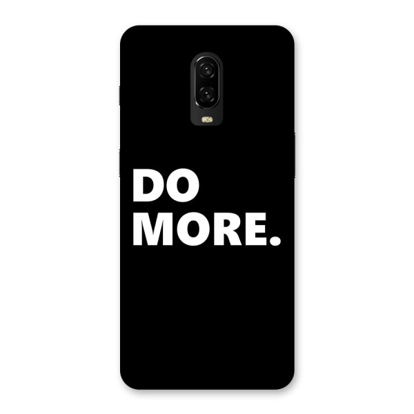 Do More Back Case for OnePlus 6T