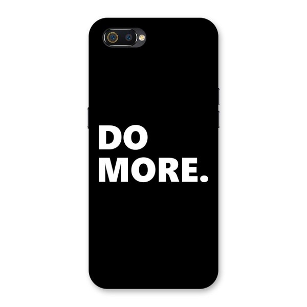 Do More Back Case for Realme C2