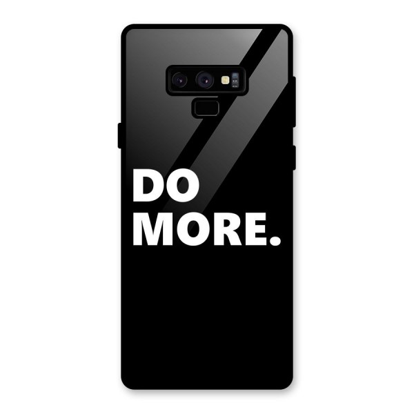 Do More Glass Back Case for Galaxy Note 9