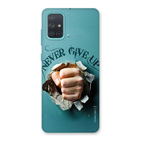 Do Not Give Up Back Case for Galaxy A71