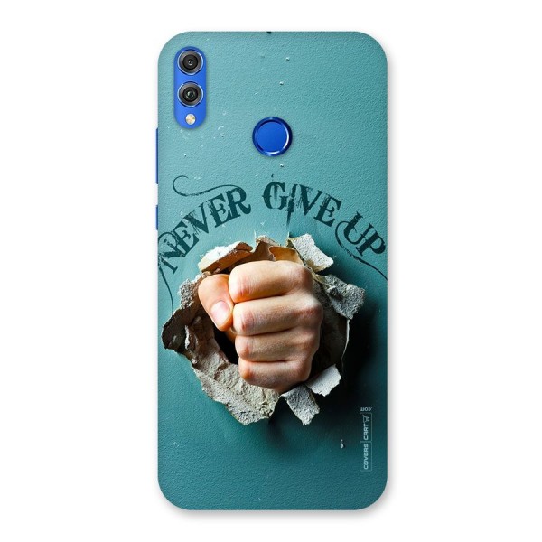 Do Not Give Up Back Case for Honor 8X