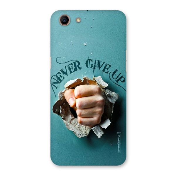 Do Not Give Up Back Case for Oppo A83 (2018)