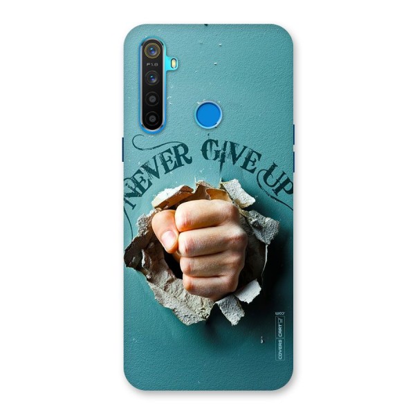 Do Not Give Up Back Case for Realme 5