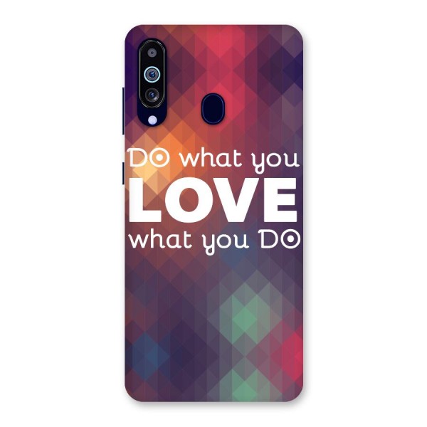 Do What You Love Back Case for Galaxy M40