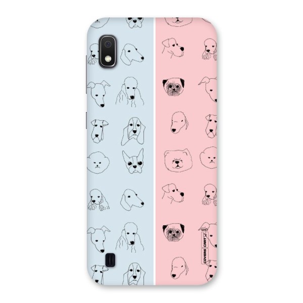 Dog Cat And Cow Back Case for Galaxy A10