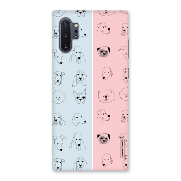 Dog Cat And Cow Back Case for Galaxy Note 10 Plus