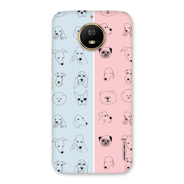 Dog Cat And Cow Back Case for Moto G5s
