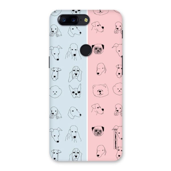 Dog Cat And Cow Back Case for OnePlus 5T