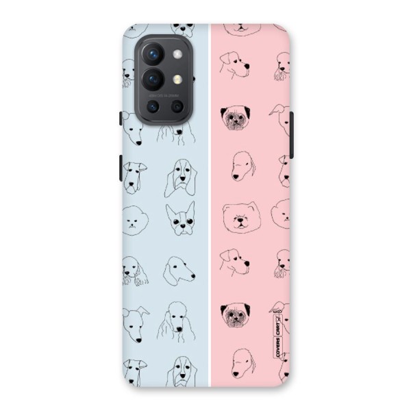 Dog Cat And Cow Back Case for OnePlus 9R