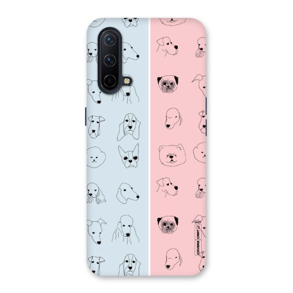 Dog Cat And Cow Back Case for OnePlus Nord CE 5G