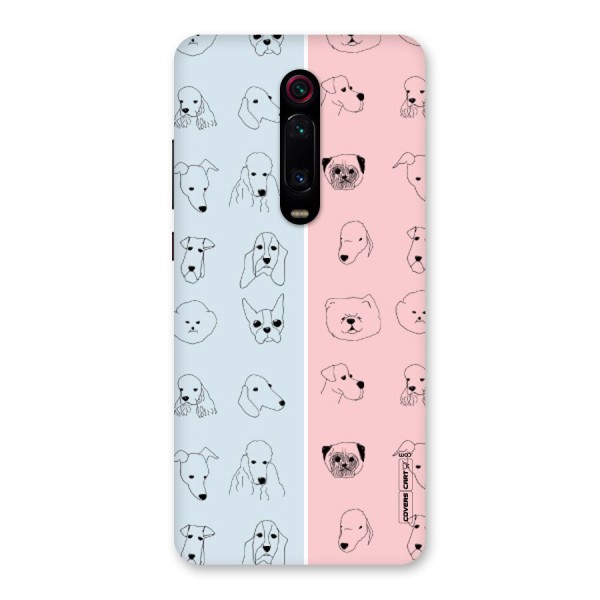 Dog Cat And Cow Back Case for Redmi K20