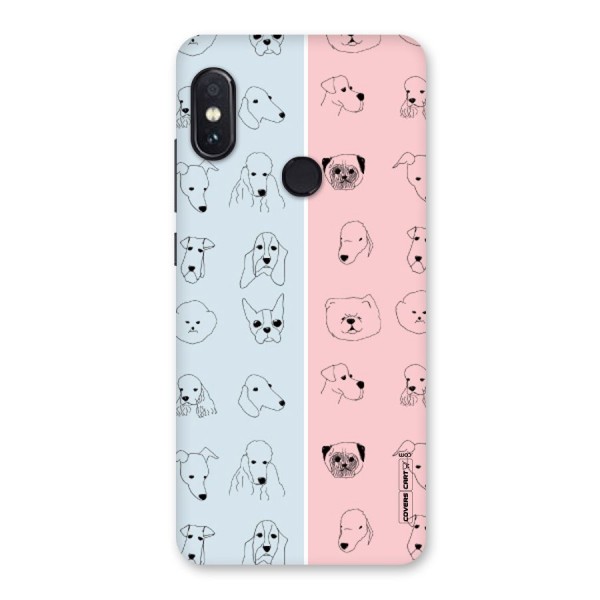 Dog Cat And Cow Back Case for Redmi Note 5 Pro