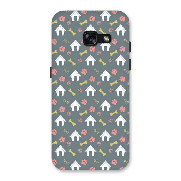 Dog Pattern Back Case for Galaxy A3 (2017)