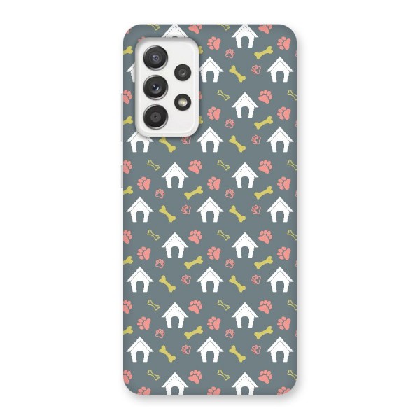 Dog Pattern Back Case for Galaxy A52