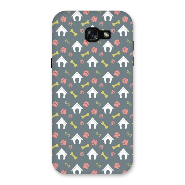 Dog Pattern Back Case for Galaxy A7 (2017)
