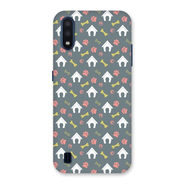 Dog Pattern Back Case for Galaxy M01
