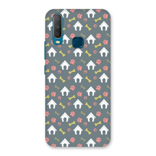 Dog Pattern Back Case for Vivo Y15