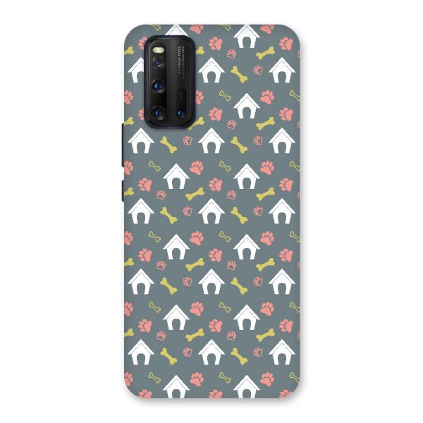 Dog Pattern Back Case for Vivo iQOO 3