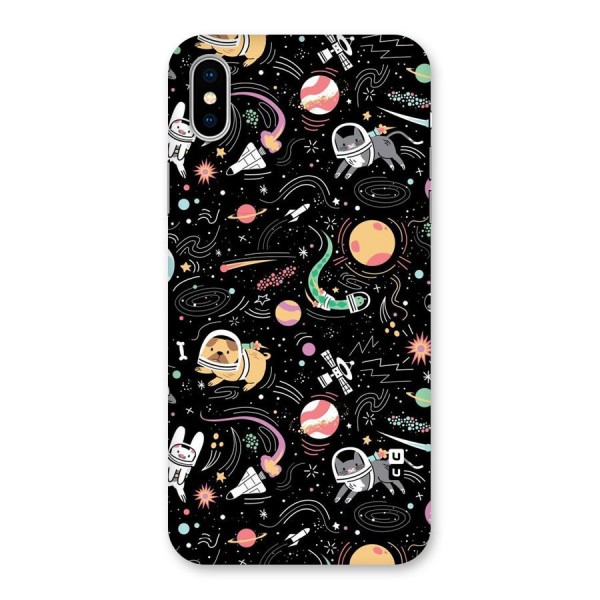 Dog Planetarium Back Case for iPhone XS