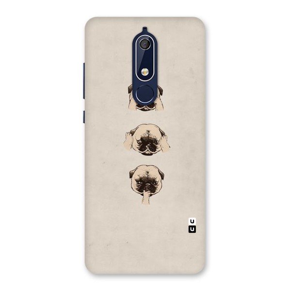 Doggo Moods Back Case for Nokia 5.1