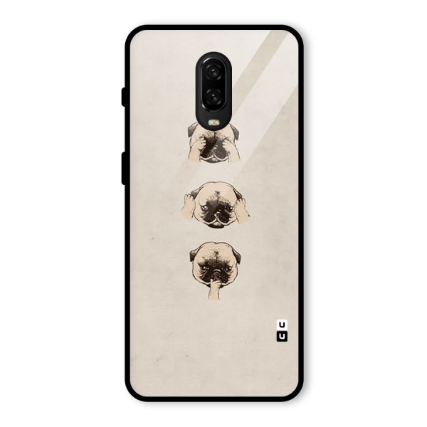 Doggo Moods Glass Back Case for OnePlus 6T
