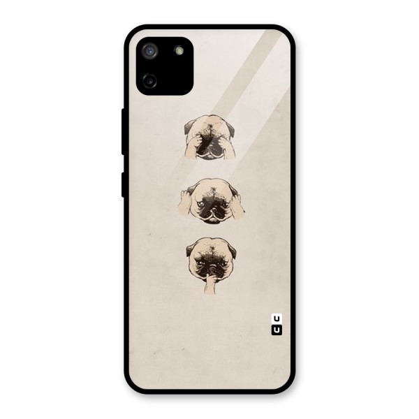 Doggo Moods Glass Back Case for Realme C11