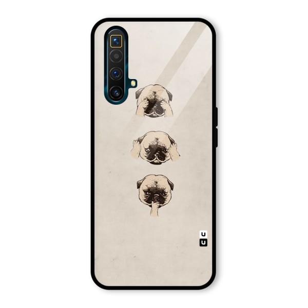 Doggo Moods Glass Back Case for Realme X3